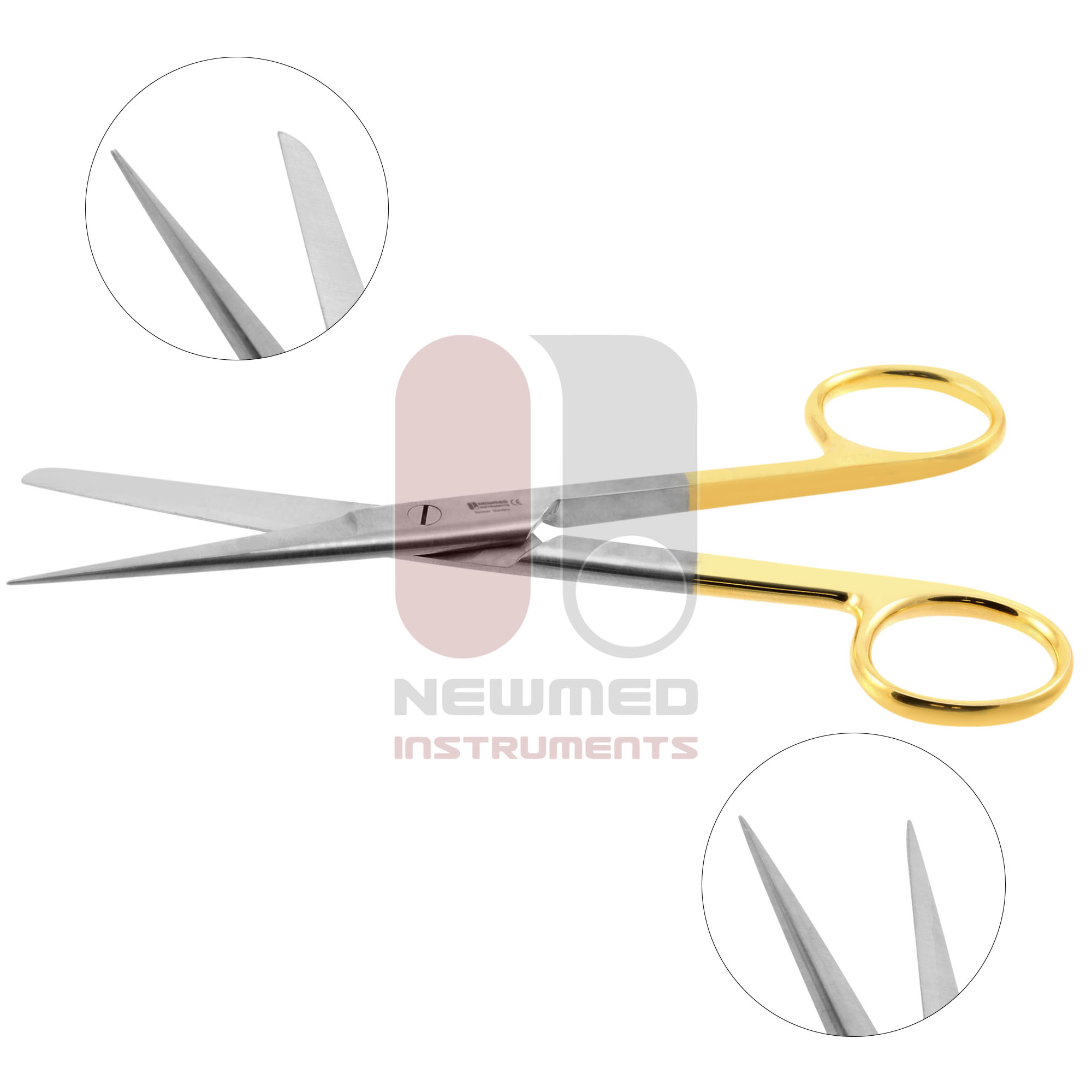 Operating Scissors - Tungsten Carbide Serrated | New Med Instruments Operating Scissors - Tungsten Carbide Serrated | New Med Instruments